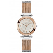 GUESS Collection Rose Gold Stainless Steel Bracelet Y59001L1MF